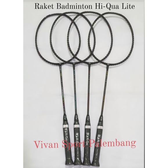 Raket Badminton Hi-Qua Lite 32Lbs / Raket Badminton HiQua Chamo Lite / Blue Lite / Gold Lite / Red L