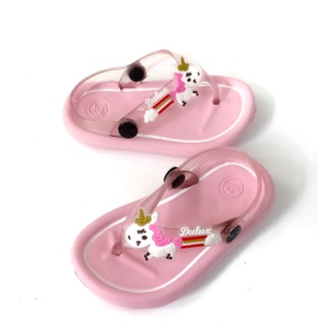 DX-311E-UNC Sandal Jepit Balita Anak Cewek Tali Belakang Motif Unicorn Merek DULUX Ukuran 20-25