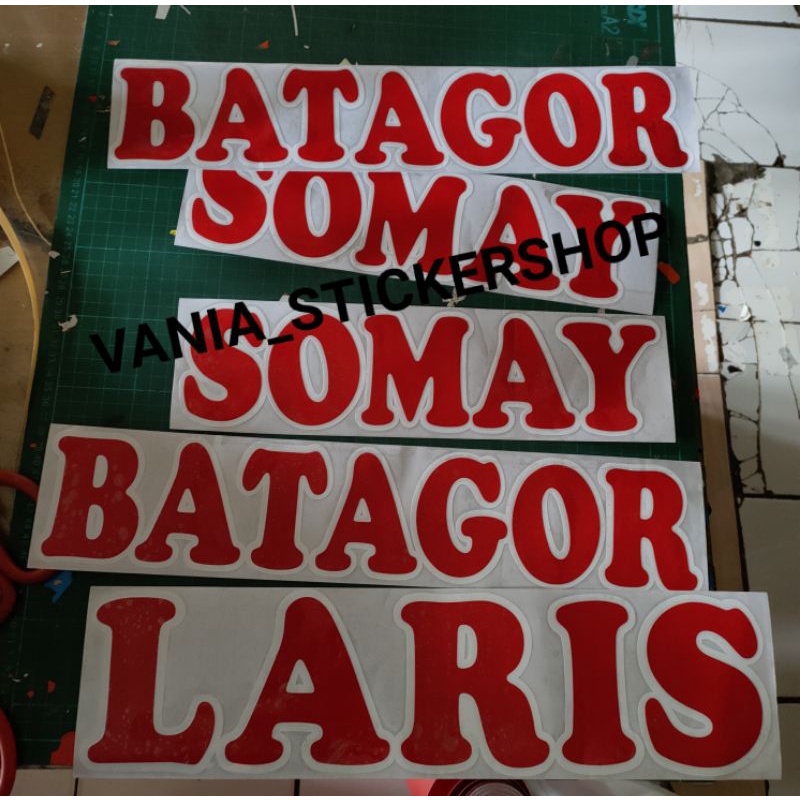 

sticker gerobak, sticker etalase ,sticker kaca cutting