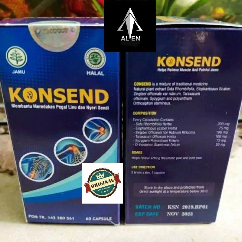 

KONSEND HERBAL TULANG PER KAPSUL
