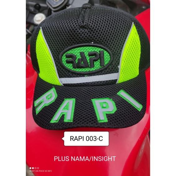 TOPI RAPI BAHAN JARING/ DOBEL MES