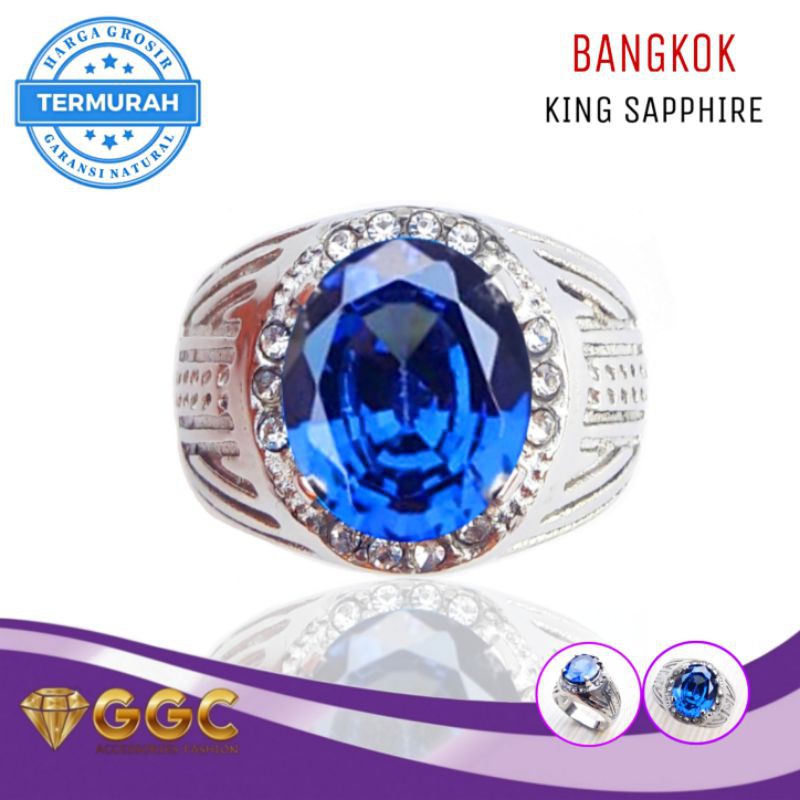 Cincin Batu King Safir Bangkok King Sapphire Bangkok