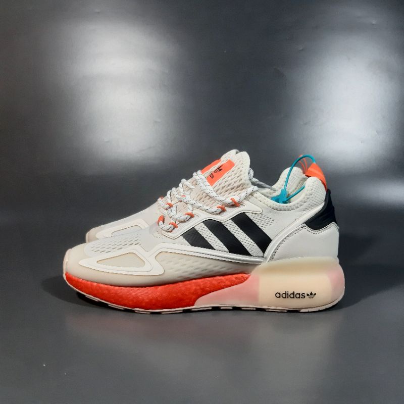 Adidas Zx 2k boost Linen Core Black Orange