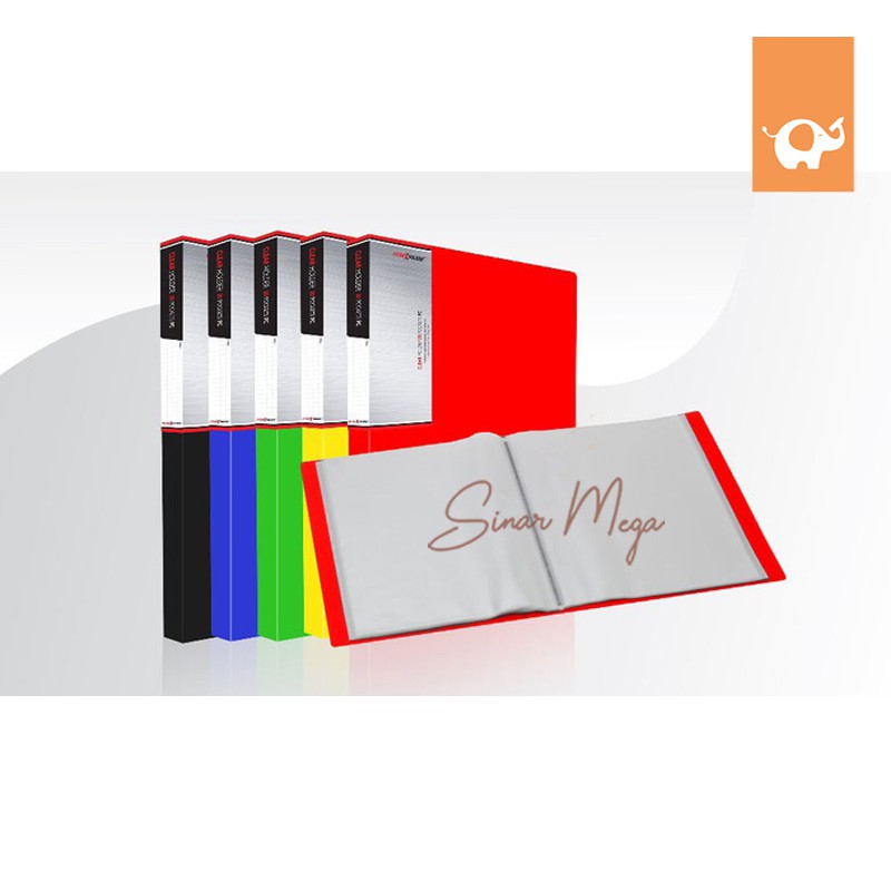 

Inter X Clear Holder Isi 20 Pocket Varian Warna-Warni/ Map Murah