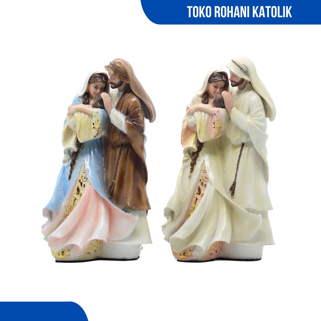 PATUNG KELUARGA KUDUS 23 CM / KK SWEET / PATUNG YESUS MARIA YOSEF