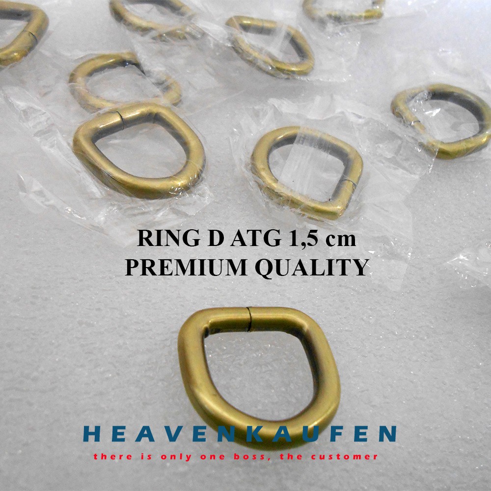 Ring D 1,5 cm ATG Kualitas Premium