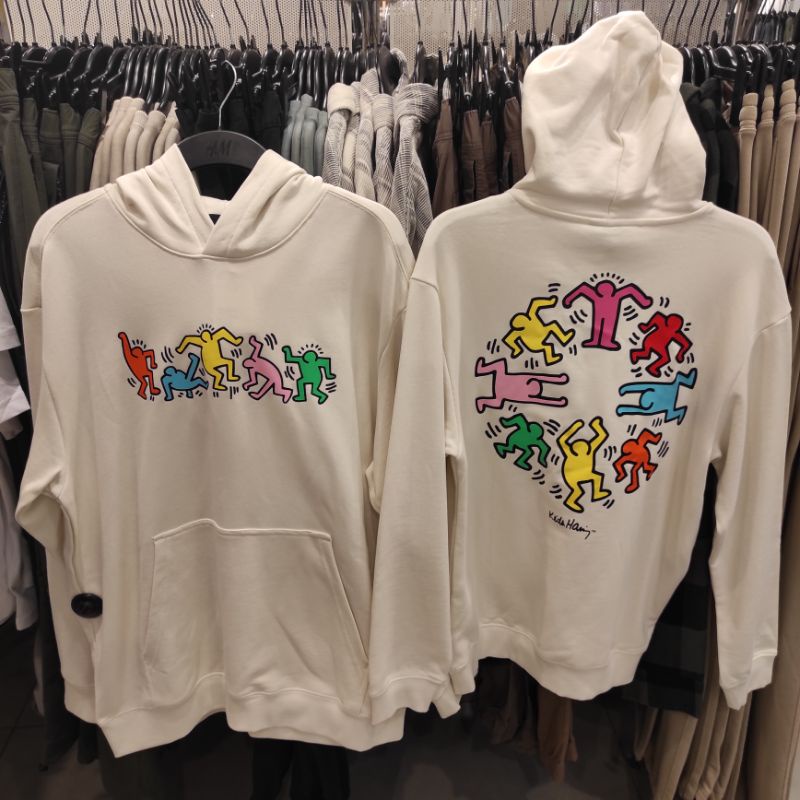 Hoodie Pria Keith Haring x H&M Original Store