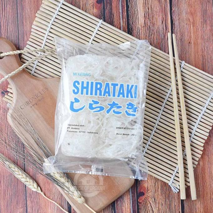 

Harap Baca Deskripsi Sebelum Order Dry Shirataki - Mie Kering Shirataki 250 Gr