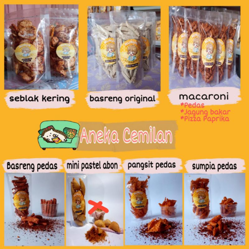 

BASRENG PEDAS (Basreng pedas Pouch 50gram)