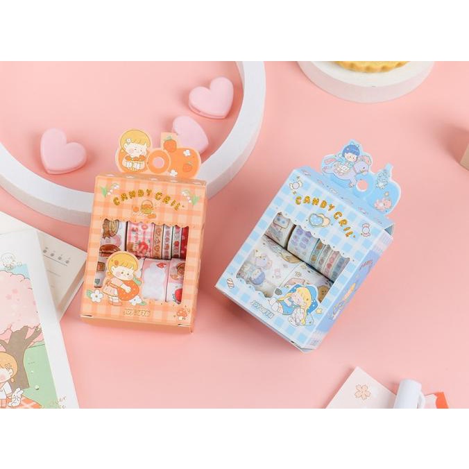 

Masking Tape Set 10pc Candy Girl