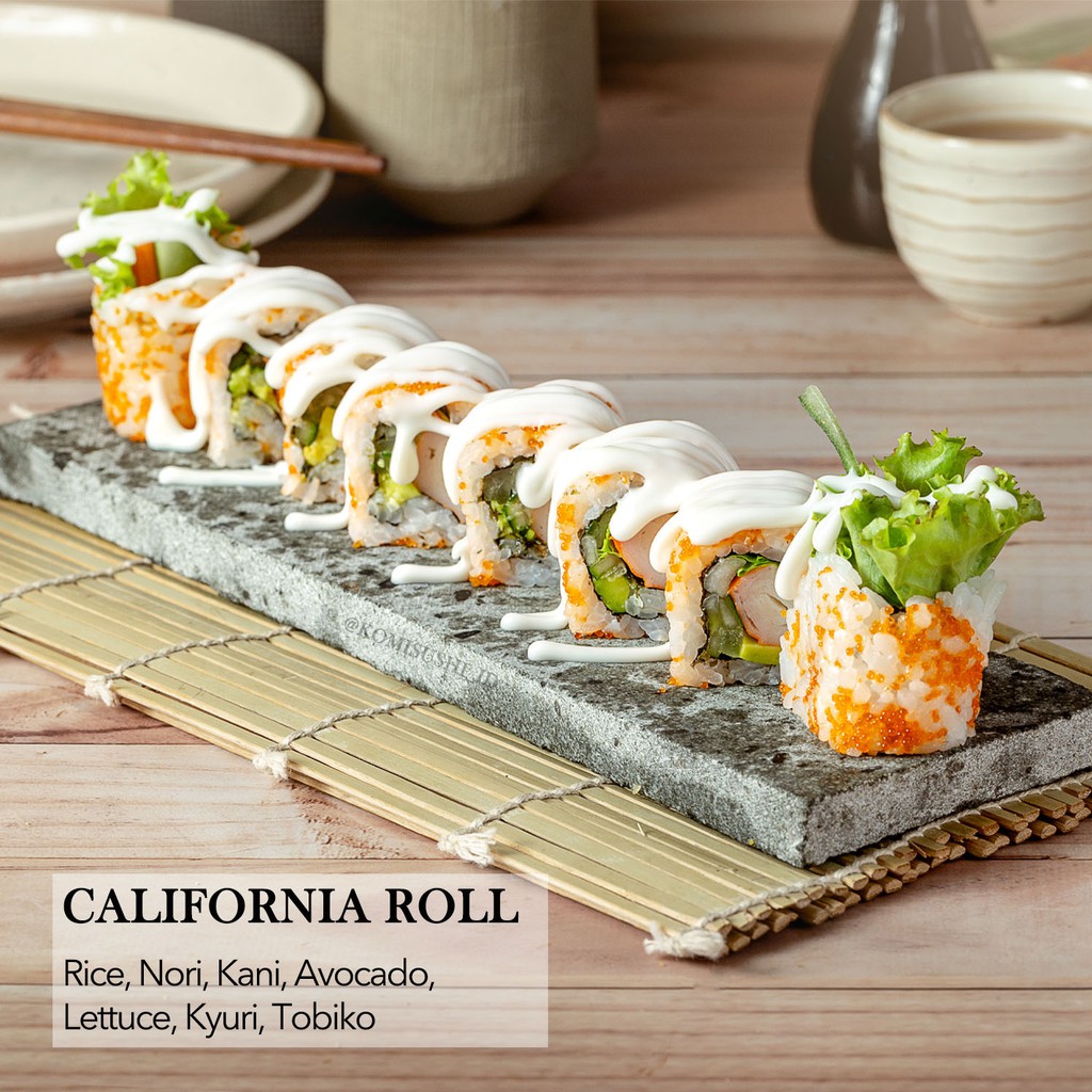 

CALIFORNIA ROLL | PERSONAL SIZE SUSHI