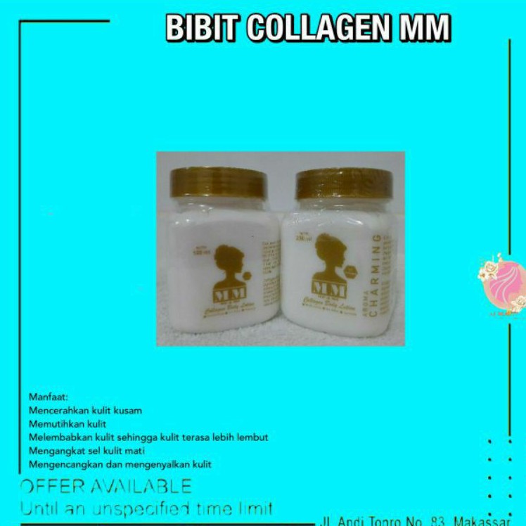 Bibit Collagen/ lulur calogen / Bibit pemutih + Collagen yg Original 100%