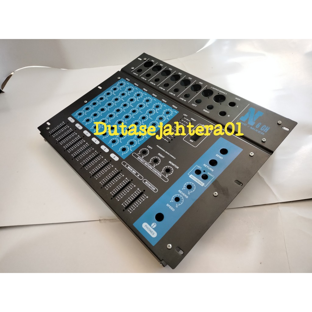 BOX MIXER BOX KOSONG MIXER 6 CHANNEL INPUT AUDIO BOK MIXER DS