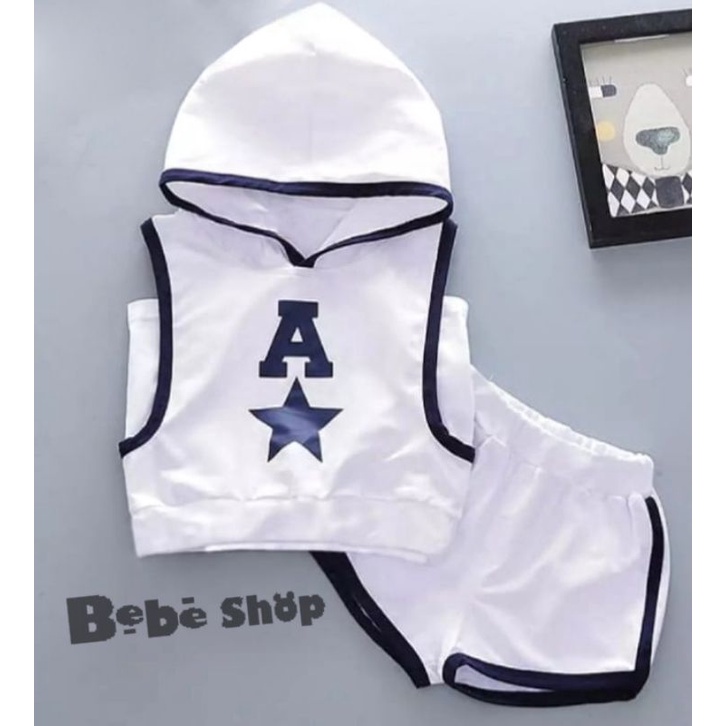 Setelan Hoodie Anak lekbong Bintang Usia 0 Sampai 7 Tahun/Baju anak laki-laki/Baju anak perempuan/switear anak