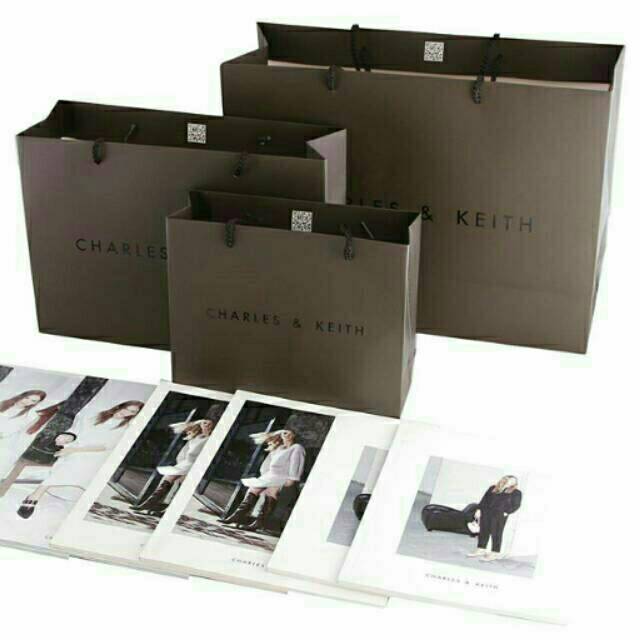 paper bag charles and keith original