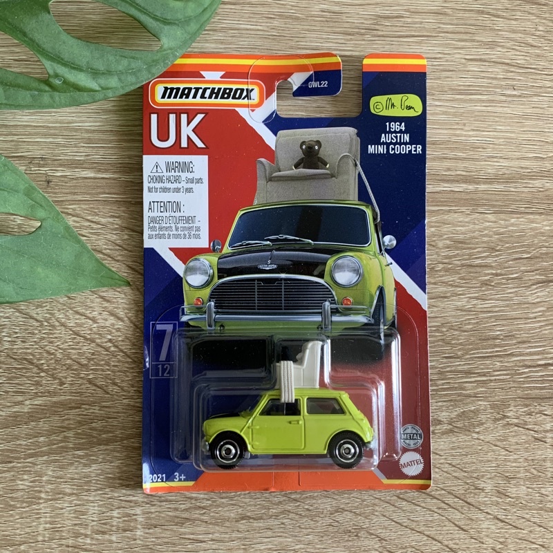 Mtchbox Austin Mini Cooper Mr. Bean - Non Hot Wheels