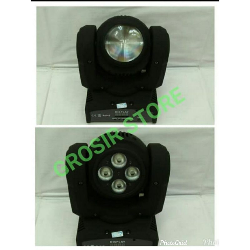 Beam Mini Moving Head Redsun Double Face FullColour