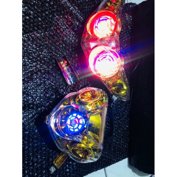 Reflektor lampu depan Jupiter z new dan lampu belakang Jupiter z new custom projie