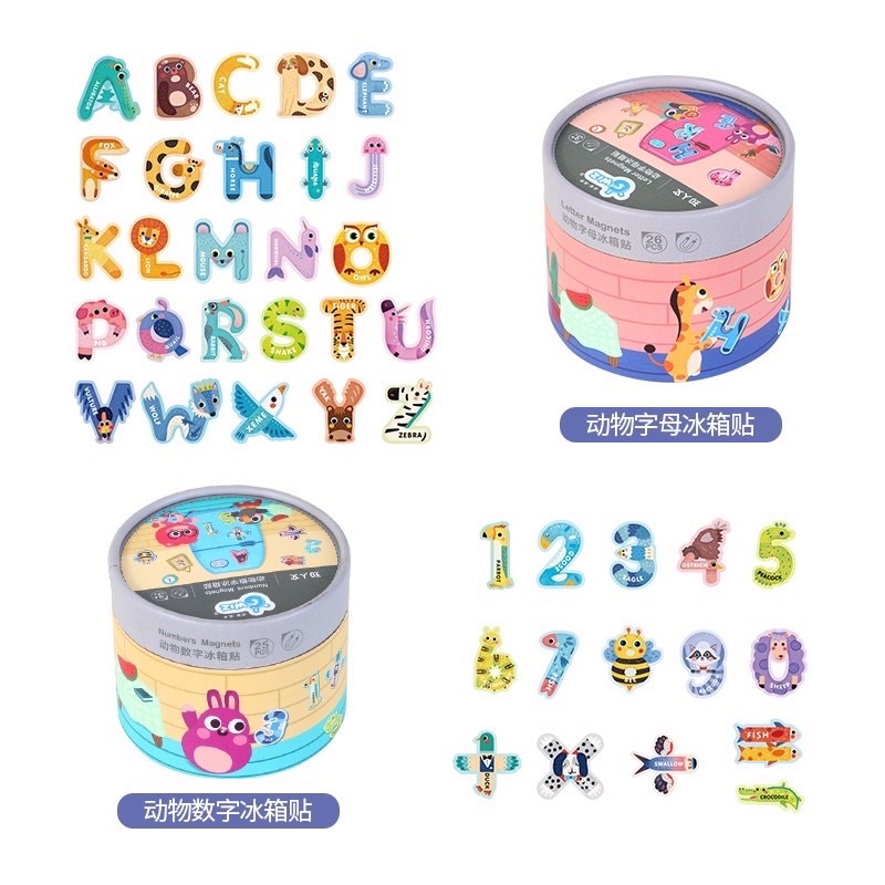 gwiz multifunction letter number magnet mainan edukasi anak