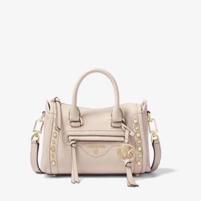 michael kors mk carine xs extra small soft pink studded