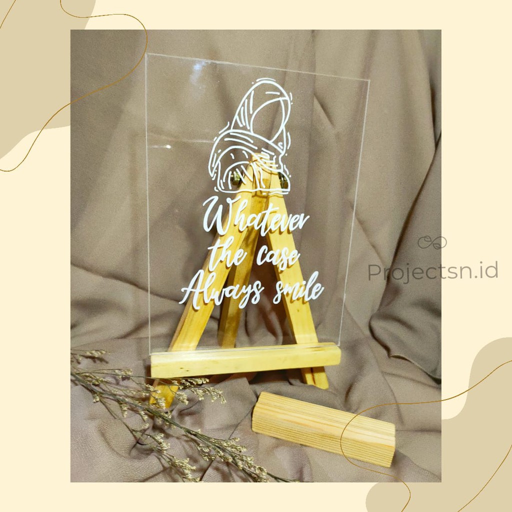 

Kado Wisuda, kado nikah, kado sahabat, kado ulang tahun | Acrylic Lettering