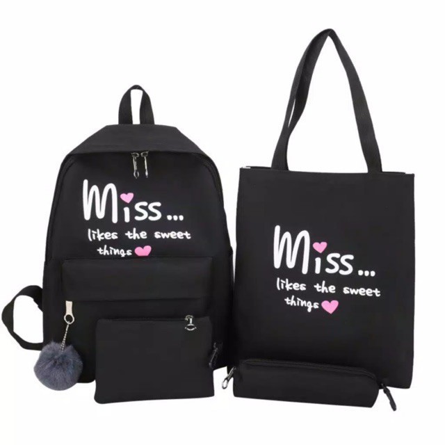 TIKTOK - MISS LOVE - Tas Ransel Backpack Fashion Morymony