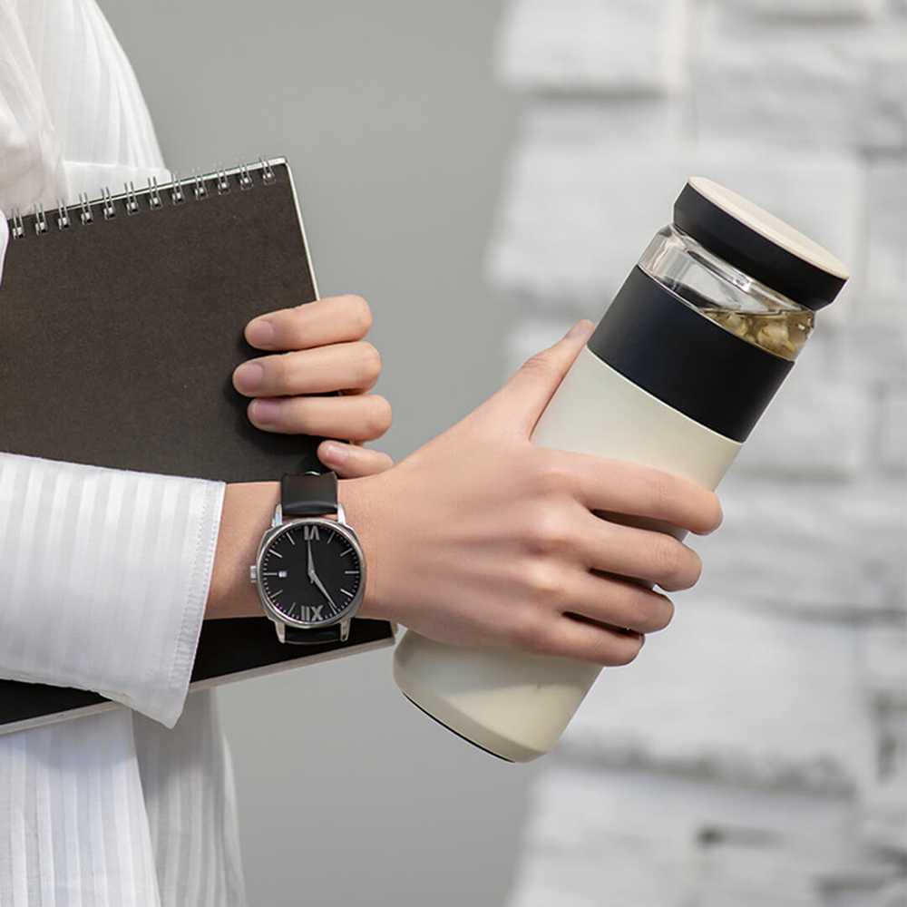 Xiaomi Fun Home Botol Minum Thermos Penyaring Teh Tea Infuser 520ml