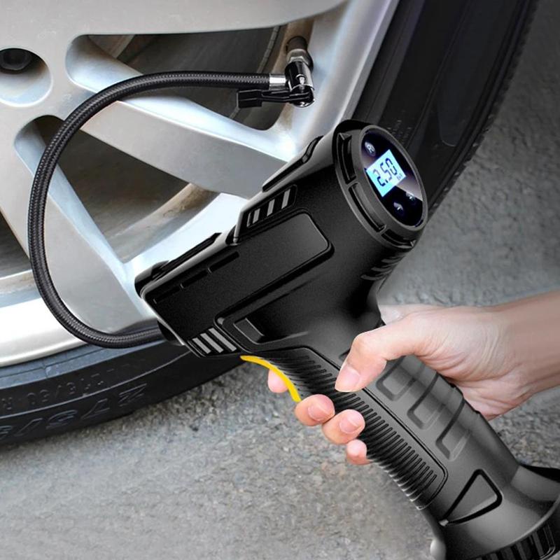 Pompa Angin Ban Mobil Elektrik Listrik Dc 12 Volt Inflator Mini Electric Car Tire Pump Kompa Sepeda 