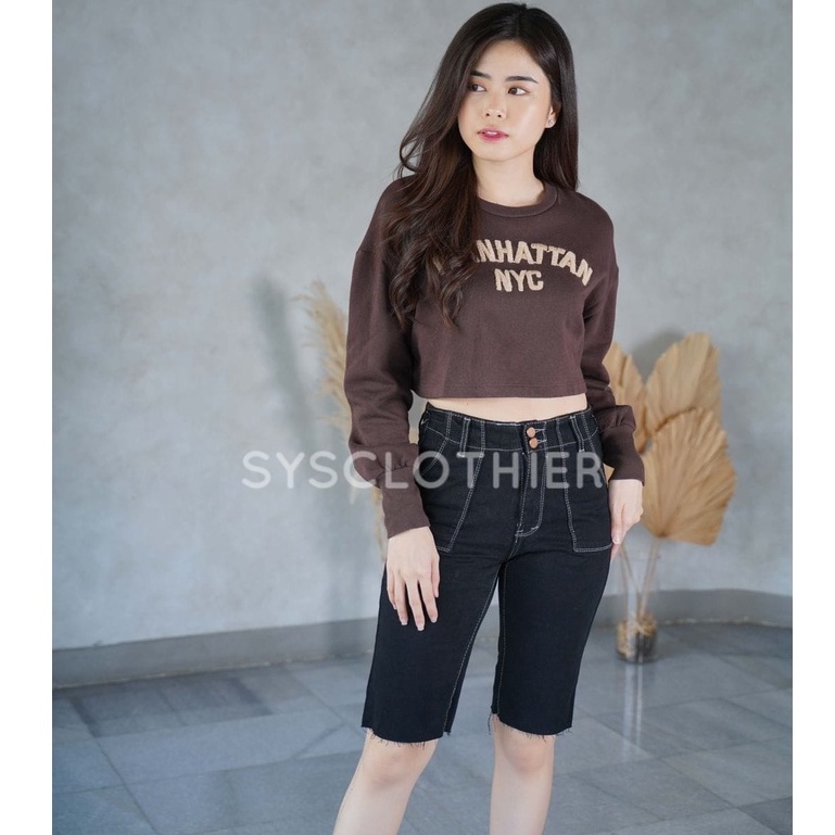 CELANA JEANS WANITA BF CORNELL KNEE