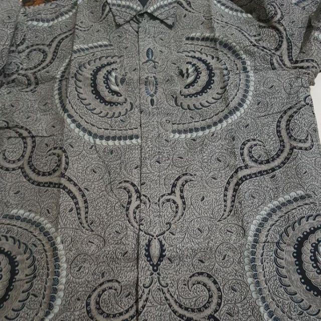 Babon Angrem Lawasan Kemeja Batik Pria Full Furing Bahan Katun Primisima Batik Solo
