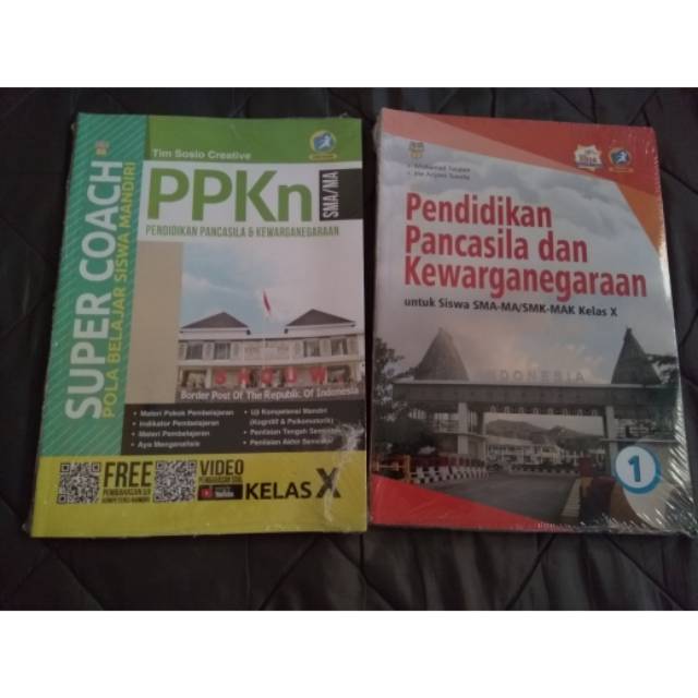 Jual Buku PPKn Kelas X & Super Coach Kelas X (Set) | Shopee Indonesia