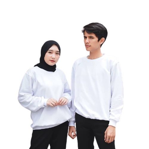 JAKET SWEATER COUPLE KAPEL CEWEK COWOK KEKINIAN SWETER CREWNECK PRIA WANITA BEST SELLER TERMURAH