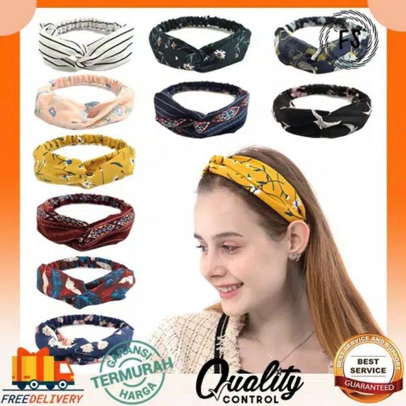 Jual Bandana Kain Bandana Korea Bando Korea Shopee Indonesia 