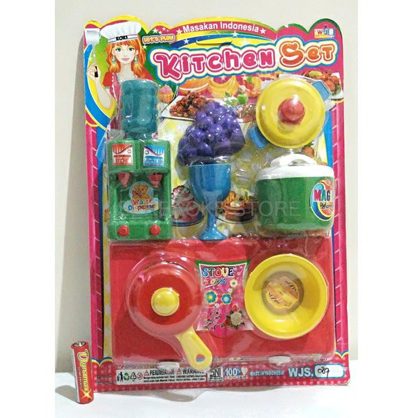 Mainan Anak Perempuan Kitchen Set WJS 087-088 Masak-masakkan