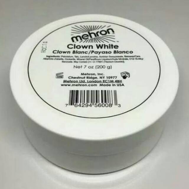MEHRON CLOWN WHITE 200GR