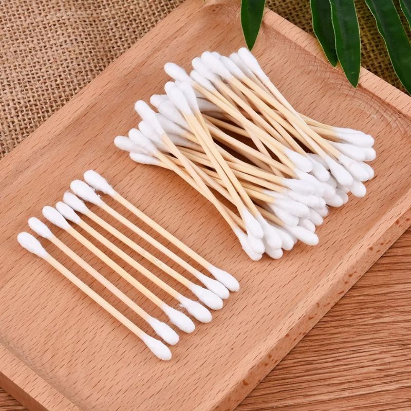 Cotton Bud Kapas pembersih Telinga 1 Pack isi 100pcs