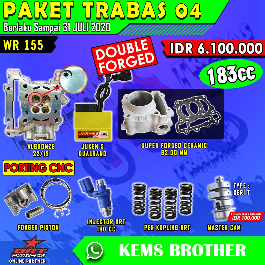 PAKET TRABAS 04 WR 155