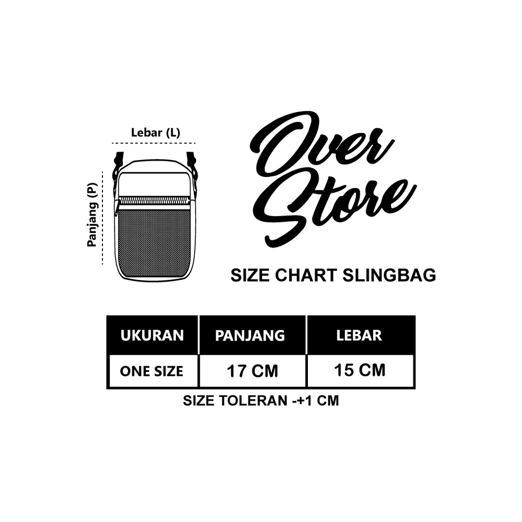 Sling Bag / Tas Distro / Tas Selempang