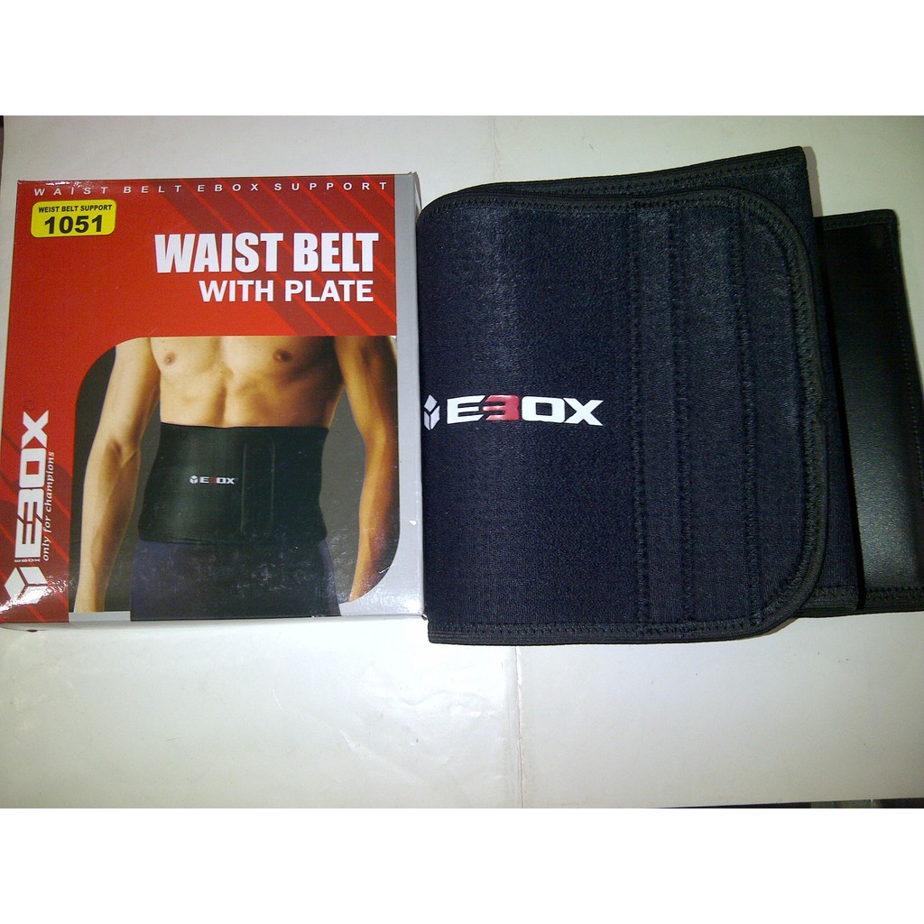 DISCOUNT Waist Belt With Plate Sabuk Pinggang Korset Pinggang Ebox (F1)