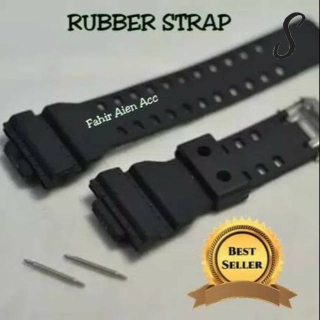 STRAP TALI JAM CASIO G-SHOCK GA300 GA-300 RUBBER STRAP TALI JAM TANGAN CASIO GA300