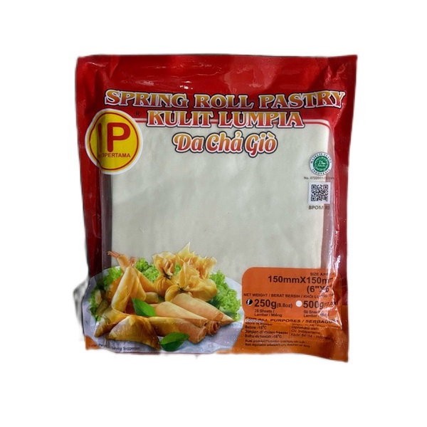 ip kulit lumpia spring roll pastry 250gr 28 lembar