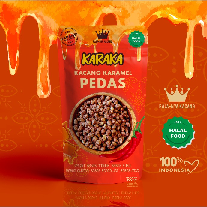 

PALING ENAK!! KARAMEL KACANG PEDAS - KARAKA | CEMILAN PEDAS