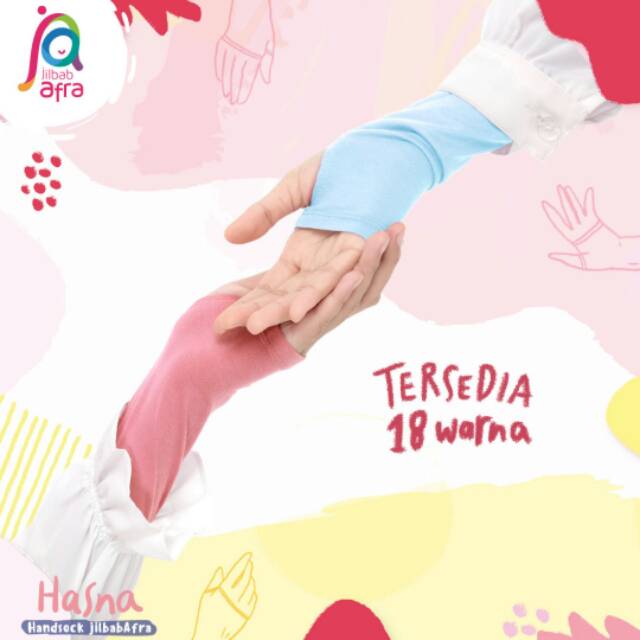 Manset Handsock Jempol Tangan by Jilbab Afra Kaos Rayon Premium Tersedia Jumbo Tebal Adem Nyaman