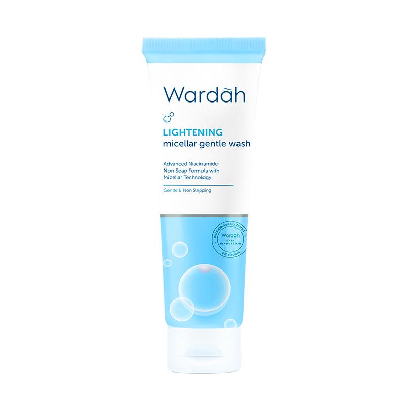 Wardah Lightening Micellar Gentle Wash 100ml &amp; 50ml | Pembersih Wajah by AILIN