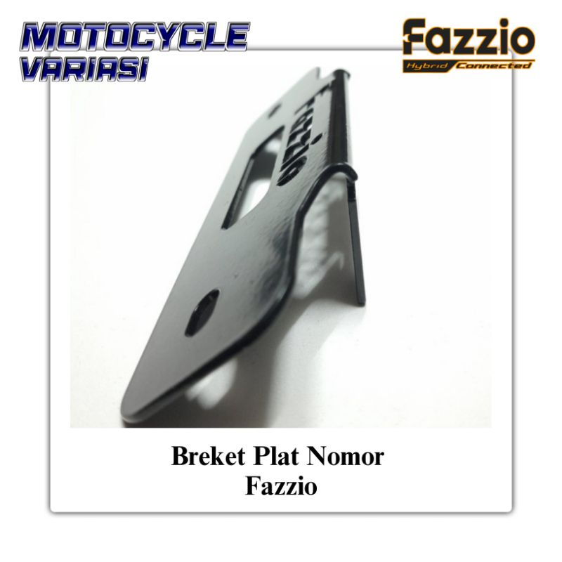 Breket Plat Nomor Fazzio Dudukan Plat Nomor Fazzio Tebal