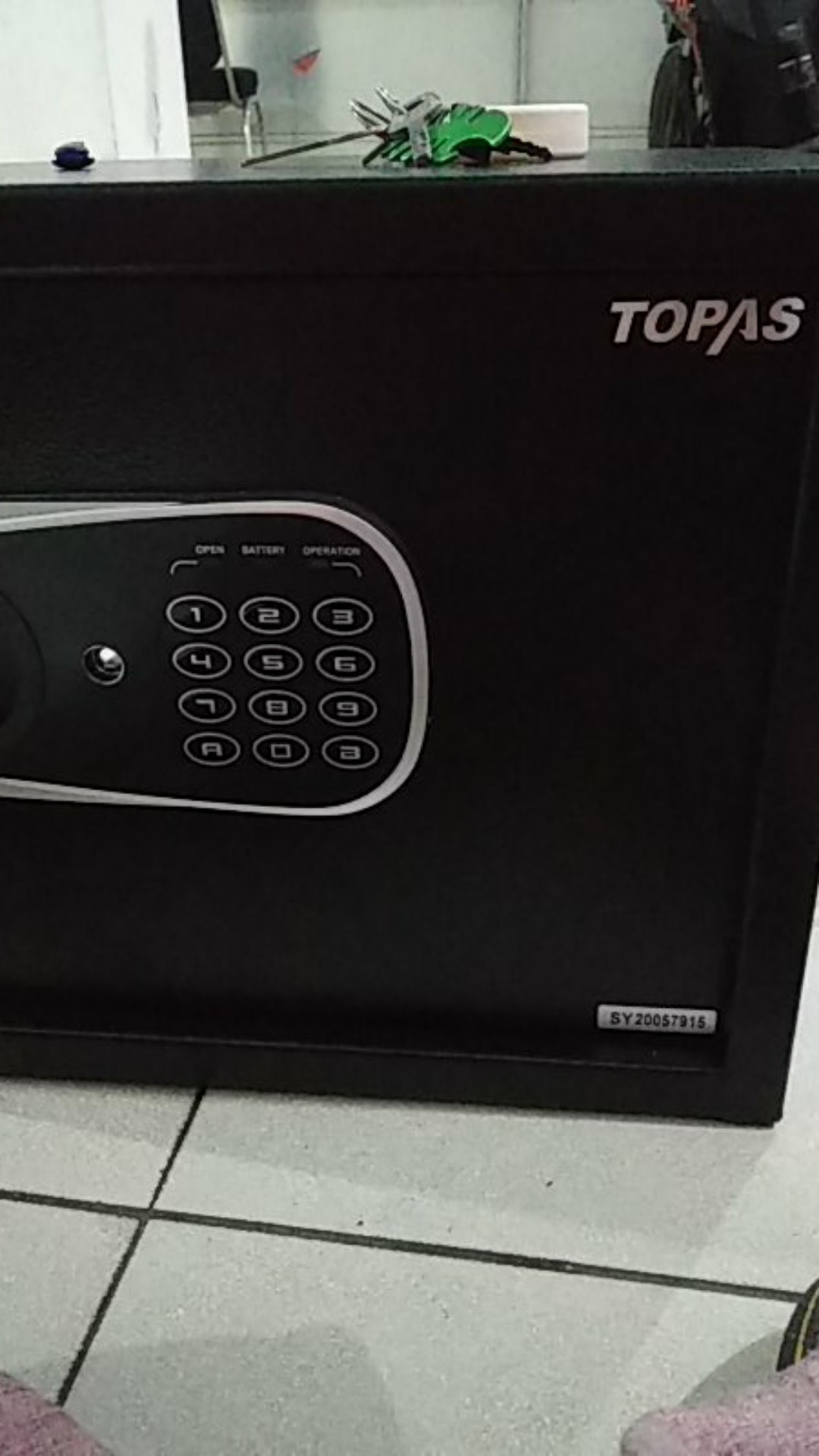 Electronic Safe Box Topas Fd300-2w12 Electronic Cash Box Topas Fd300