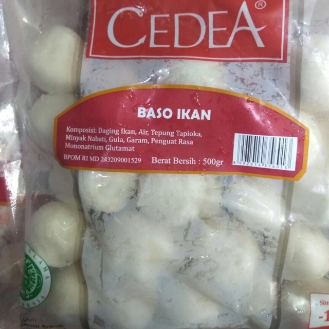 

Cedea baso ikan 500gr