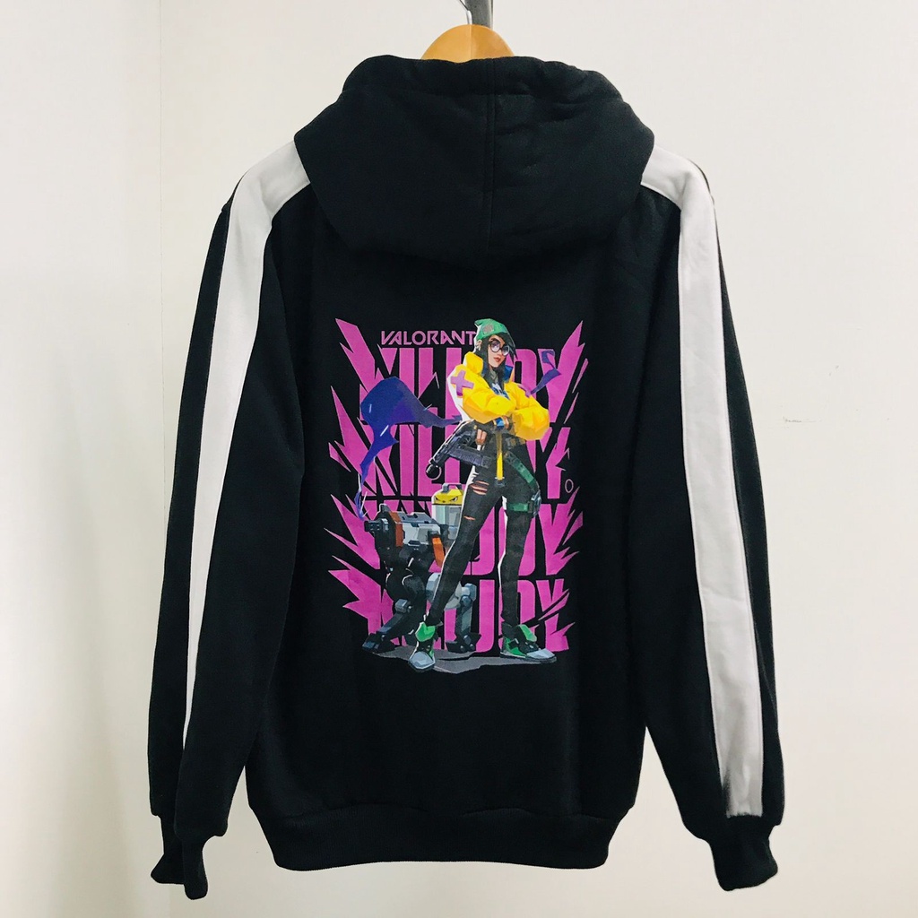 Sweater Stripe Valorant Killjoy Premium Unisex