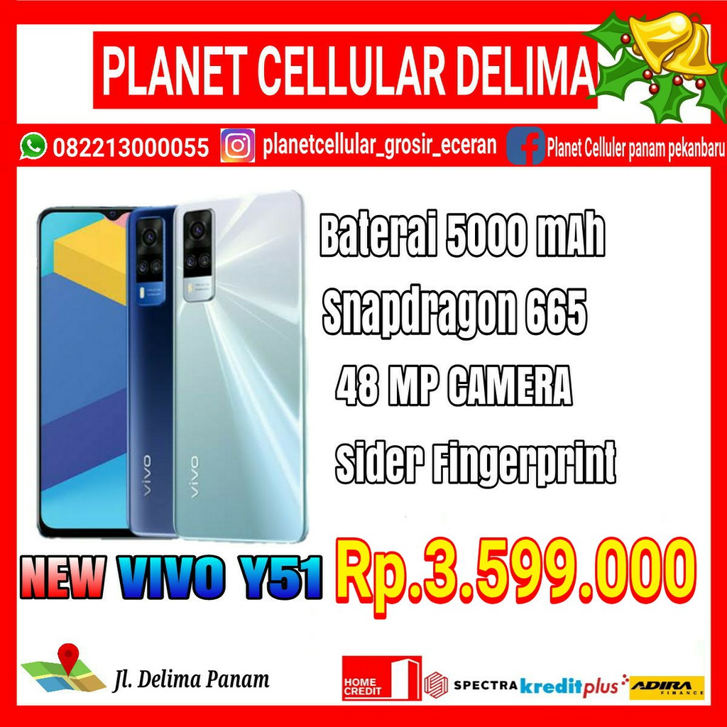 HP VIVO Y51 RAM 8/128GB