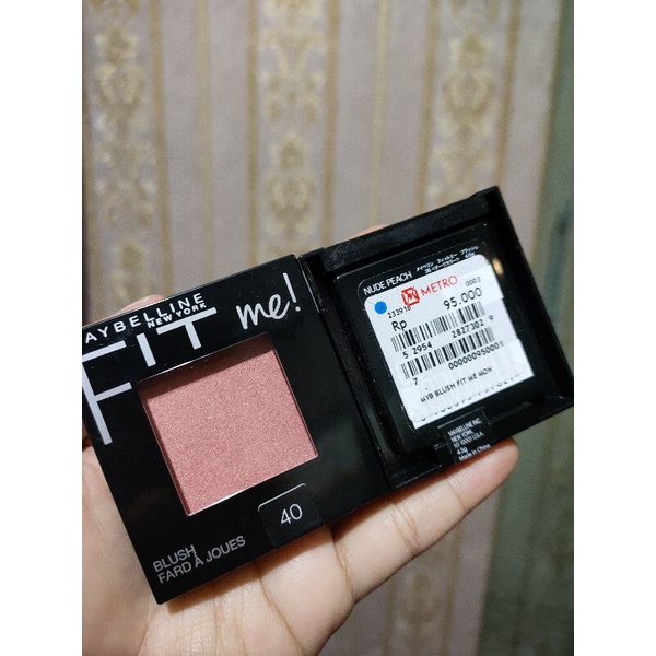 Maybelline Fit Me! Blush Make-Up Blush On Fit Me Untuk Wajah Lebih Cerah